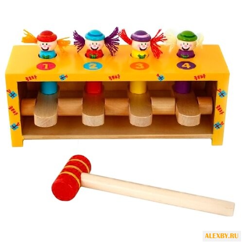 Стучалка Mapacha Прыгающие клоуны