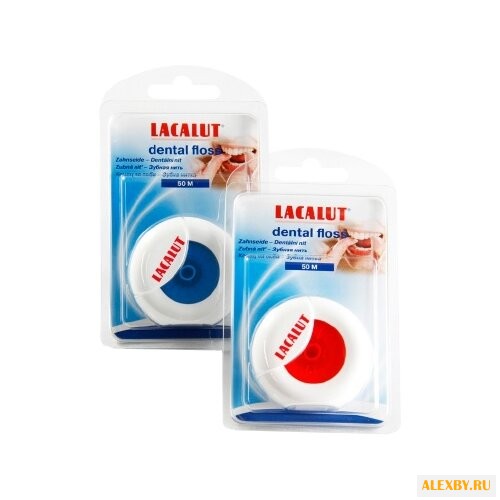 Lacalut зубная нить Dental