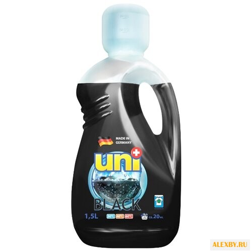 Гель для стирки Uniplus black