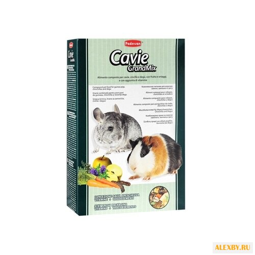 Корм для морских свинок шиншилл
