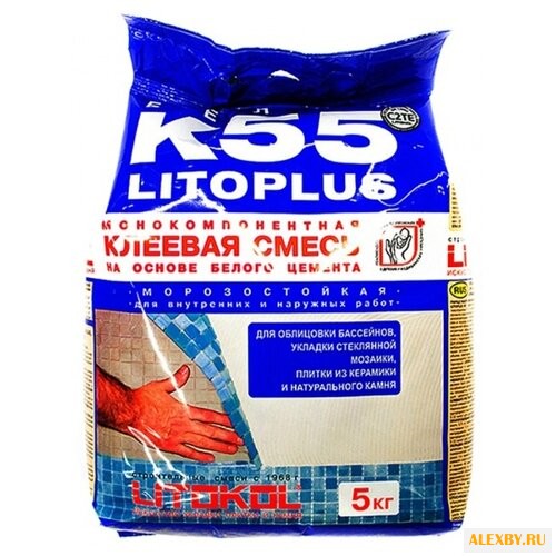 Клей Litokol Litoplus K55 5 кг