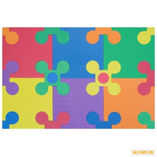 Коврик-пазл Funkids Цветы-12