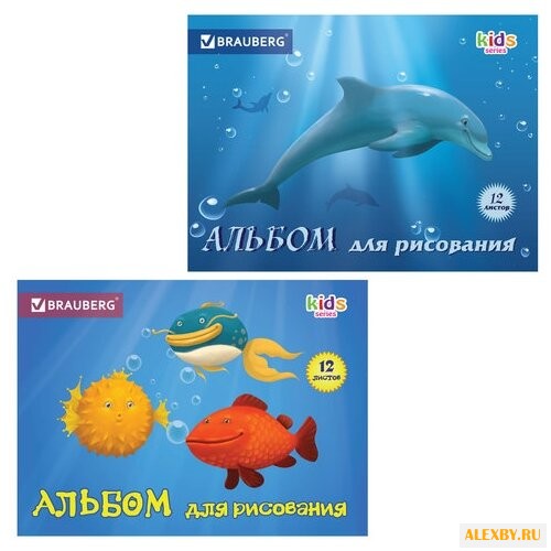 Альбом для рисования BRAUBERG