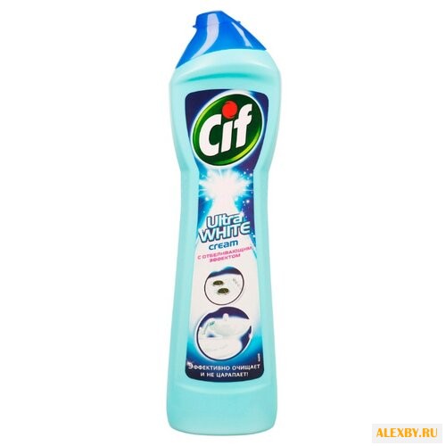 Cif крем Ultra White c