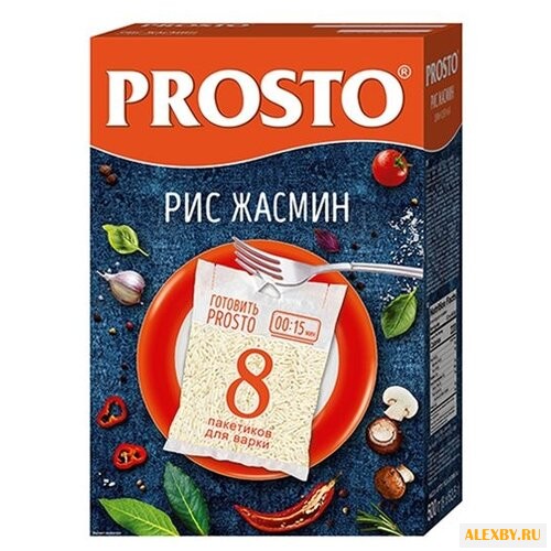 Рис PROSTO Жасмин длиннозерный
