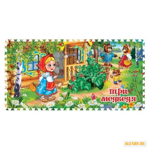 Коврик-пазл Играем вместе Три