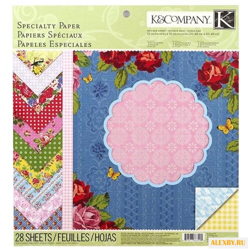 Бумага K&Company 31х31 см 28