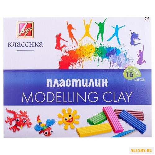 Пластилин Луч Классика 16