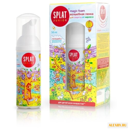 Зубная пенка SPLAT кальций и