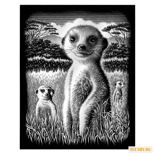 Гравюра Reeves Сурок PPSF52