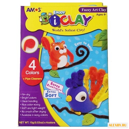Масса для лепки AMOS Забавные