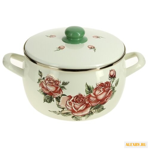 Кастрюля METROT Роза 53 л