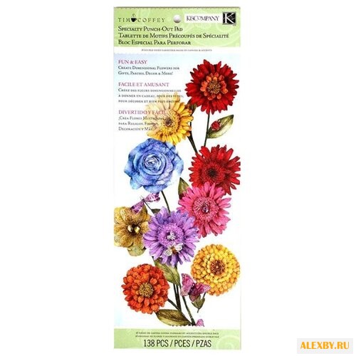 Бумага K&Company 12x32 см 138