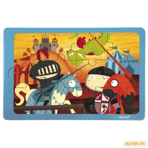 Пазл Janod Поединок Короля