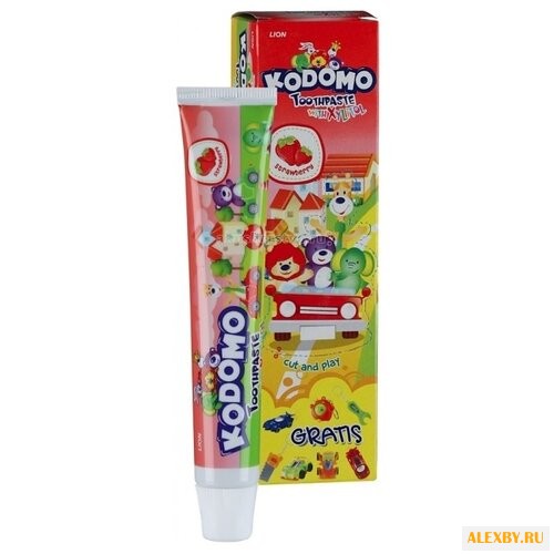 Зубная паста KODOMO Strawberry