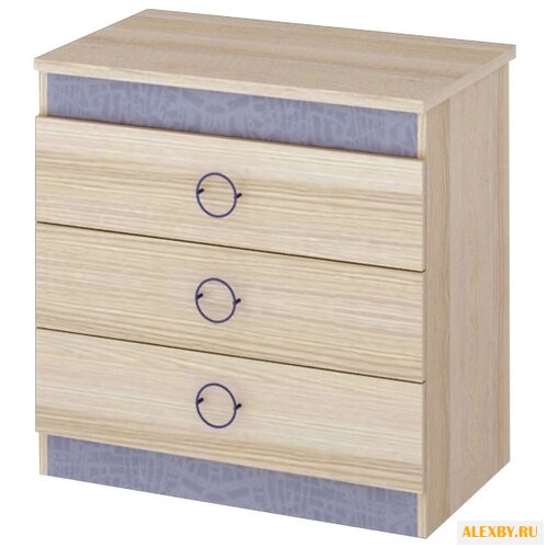 Бельевой комод ТриЯ Индиго