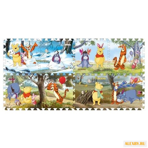 Коврик-пазл Играем вместе