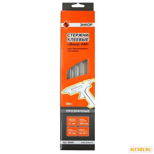 Клеевой пистолет Энкор Стержни
