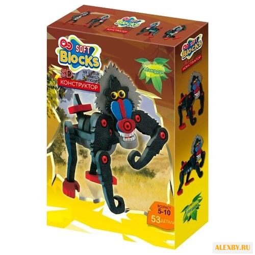 Мягкий конструктор Soft Blocks