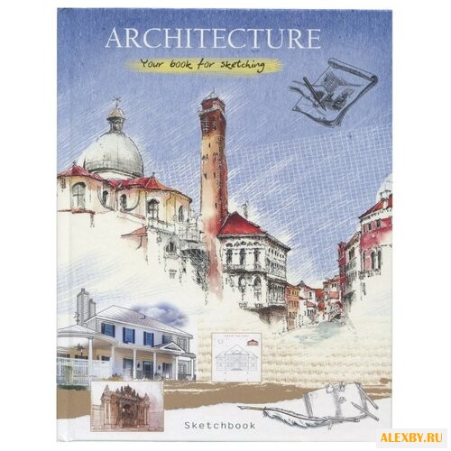 Скетчбук Проф-Пресс Город с