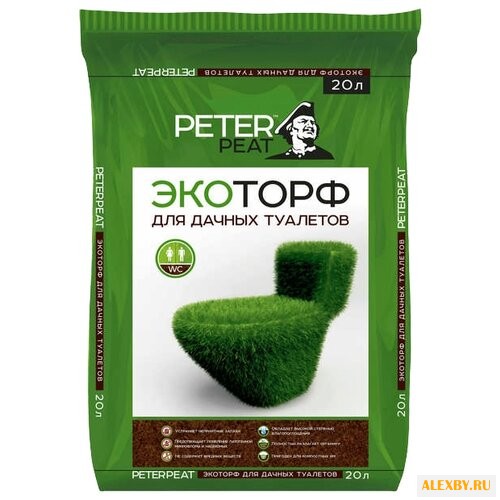 Экоторф PETER PEAT для дачных