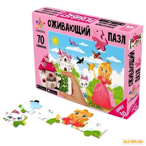 Пазл Unibora 3D Замок на