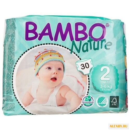 BAMBO подгузники Nature Mini