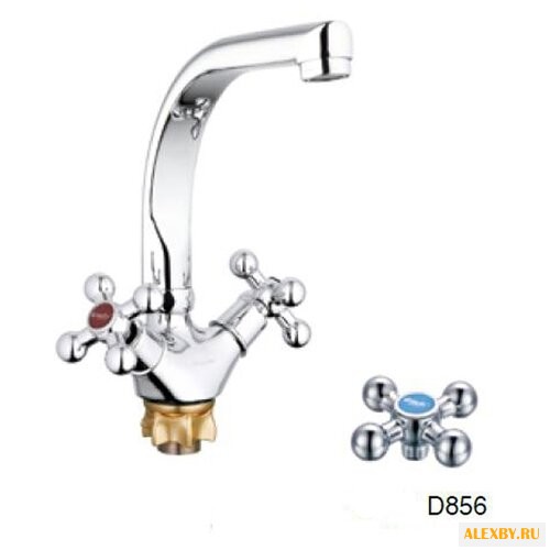 Двухрычажный смеситель для