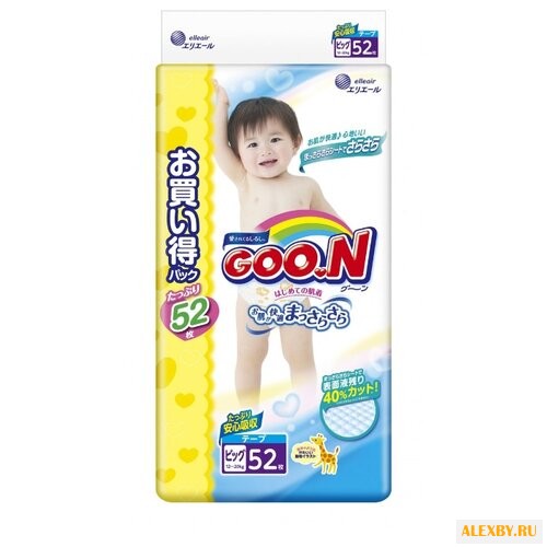 Goo.N подгузники Ultra XL 12-20