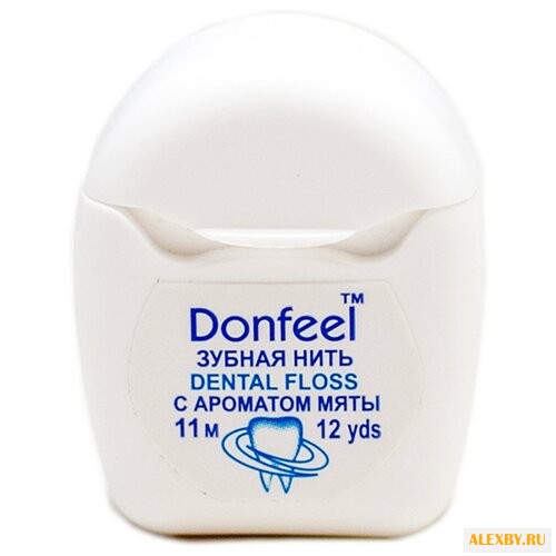 Donfeel зубная нить Мятная Mini