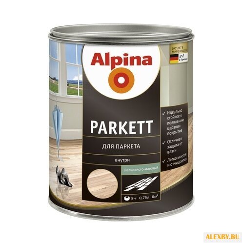 Лак Alpina Parkett