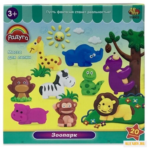 Масса для лепки ABtoys Радуга