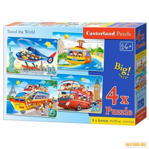 Набор пазлов Castorland Travel
