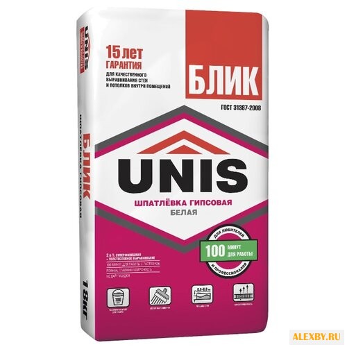 Шпатлевка Unis Блик