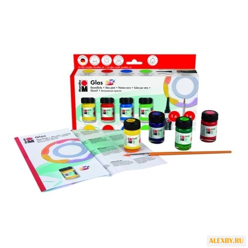Краски Marabu Glas assortment