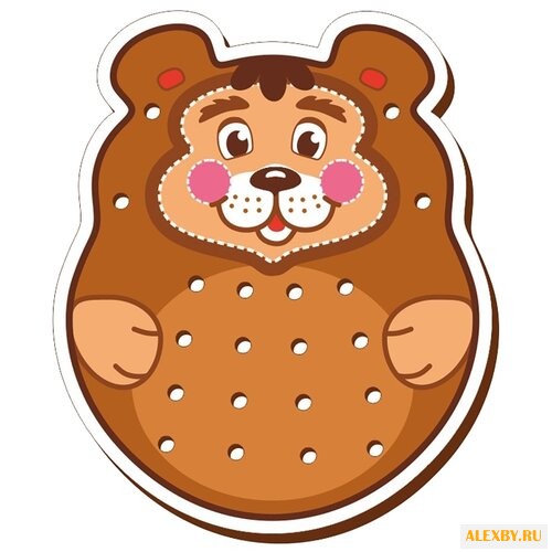 Шнуровка Woodland Медведь 017115