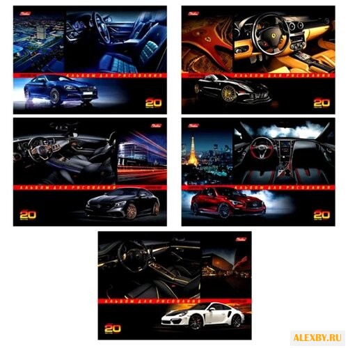 Альбом Hatber Super cars 29.7