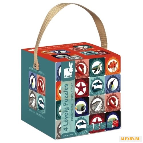 Набор пазлов Janod Обитатели