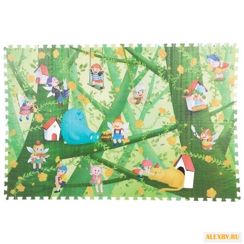 Коврик-пазл Mambobaby Лесные
