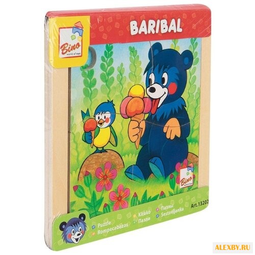 Рамка-вкладыш Bino Медвежонок с