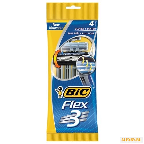 Бритвенный станок Bic Flex 3