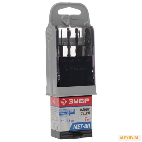 Набор сверл ЗУБР МЕТ-ВП