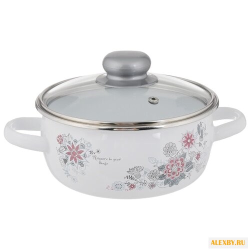 Кастрюля СтальЭмаль 1RA161S 15 л