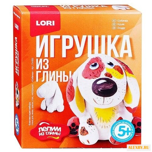 Натуральная глина LORI Лепим из