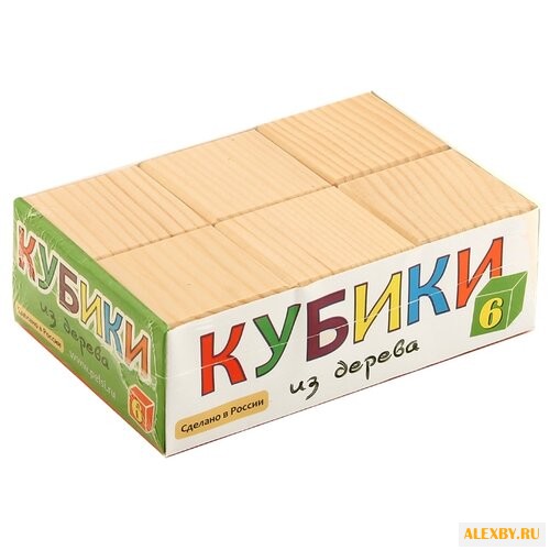 Кубики Пелси из дерева И660