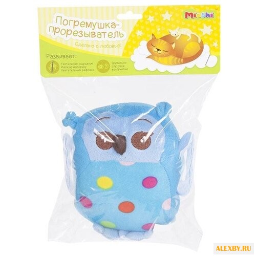 Прорезыватель-погремушка Mioshi