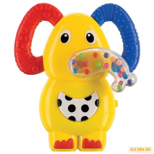 Прорезыватель-погремушка Happy