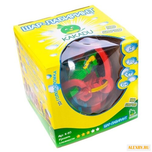 Головоломка KAKADU Шар-лабиринт