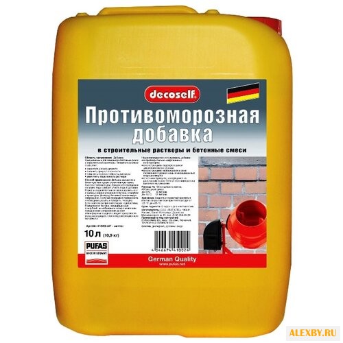 Добавка противоморозная PUFAS