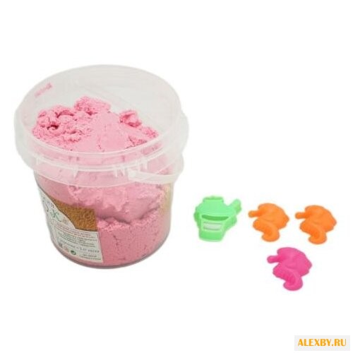 Кинетический песок Яркое